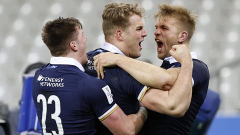 Scotland managed Six Nations wins in Paris and London last year but did not challenge for the title