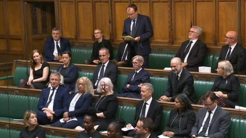 MPs across the West in Parliament