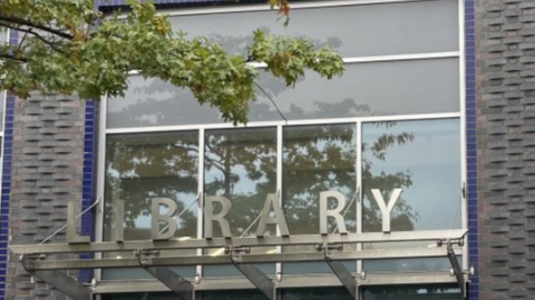 City Central Library sign