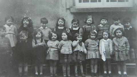 Pupils at Ysgol Gymraeg Dewi Sant