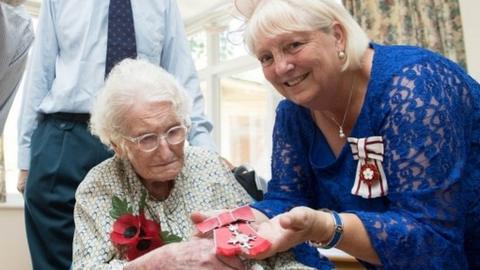 Rosemary Powell receives MBE