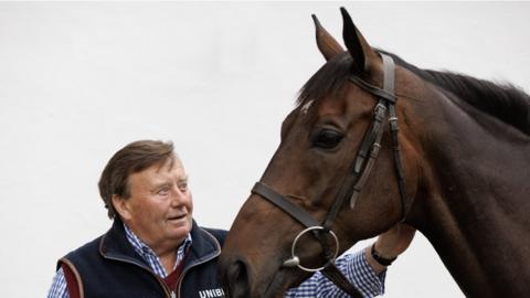 Nicky Henderson with Constitution Hill