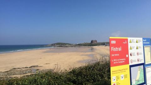 Fistral beach