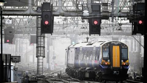 Train in Glasgow