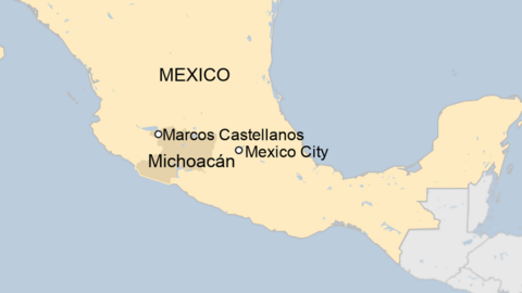 Map of Mexico