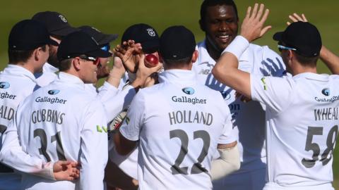 Hampshire celebrate