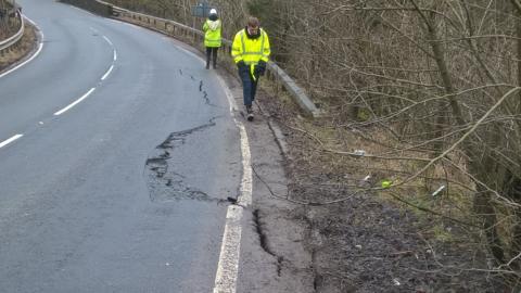 A801 Avon Gorge road