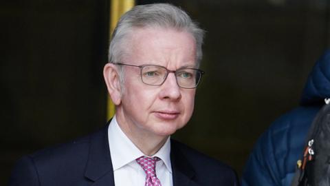 Michael Gove pictured in London on 14 March