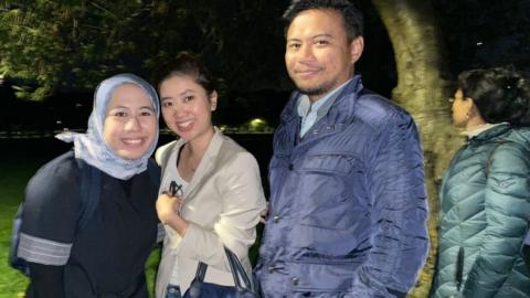 Ahmad Zaky, Mutiara Tan and Anindya Hapsari