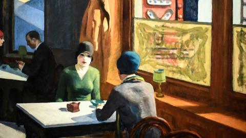 Chop Suey painting by Edward Hopper, (file photo)