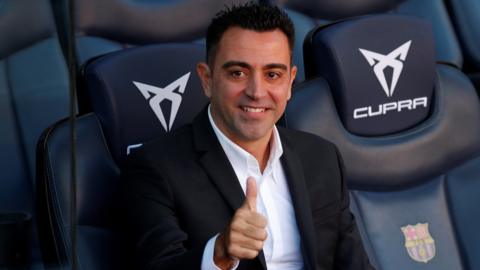 New Barcelona boss Xavi