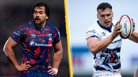 Bristol flankers Steven Luatua and Sam Jeffries