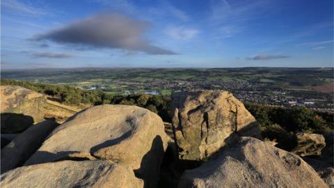 View from Otley Chevin