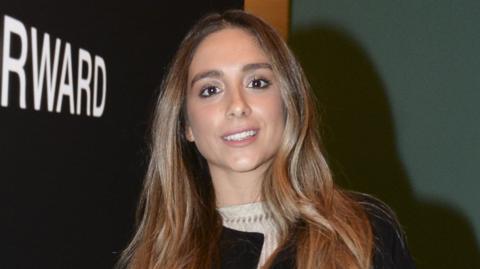 File photo of Mina Basaran at a film premiere in Istanbul (16 November 2016)