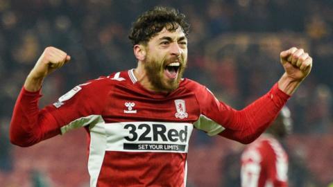 Matt Crooks scored both Middlesbrough goals