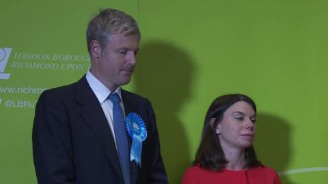 Zac Goldsmith and Sarah Olney