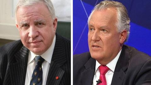 Paul Murphy and Peter Hain