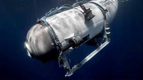 The Titan submersible, operated by OceanGate Expeditions