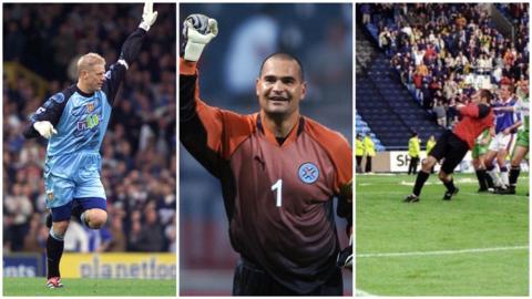 Peter Schmeichel, Jose Luis Chilavert, Jimmy Glass