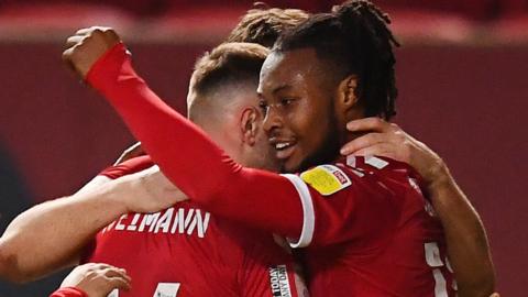 Bristol City celebrate