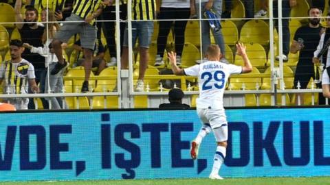 Vitaliy Buyalskyi celebrating