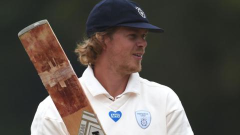 Sam Northeast in action for Hampshire