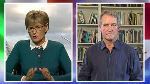 Irish MEP Mairead McGuinness and Conservative MP Owen Paterson