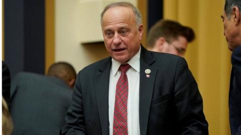 US Republican Congressman Steve King of Iowa.