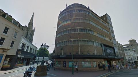 Beales department store in Bournemouth