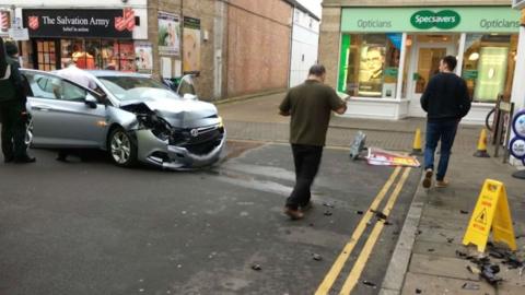 Accident in St Ives