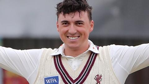 Tom Banton became the first concussion substitute to hit a century as he went past his previous first-class best score of 79