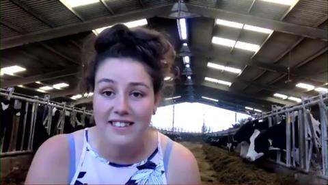 Dairy farmer Jess Langton