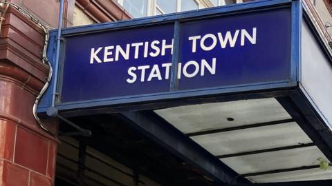 entrance to kentish town station