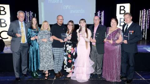 The winners from last year's Make a Difference awards