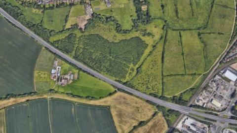 Google image of Hartburn Six Fields and A66