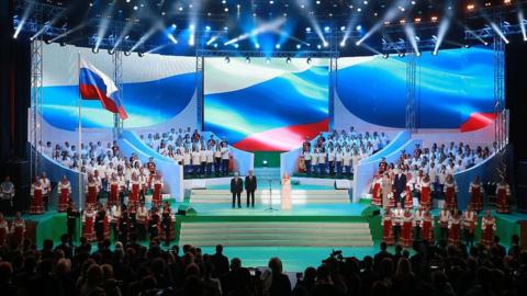 Moscow celebrates the opening ceremony of its own ‘Paralympics’