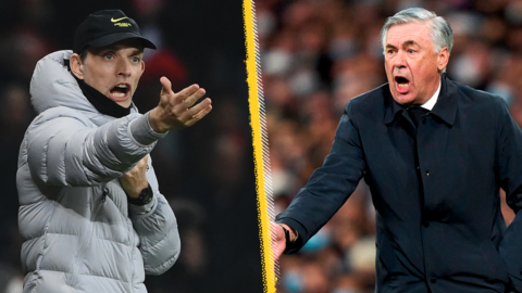 Thomas Tuchel and Carlo Ancelotti