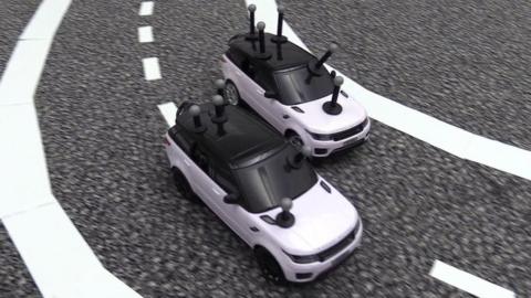 Mini driverless cars