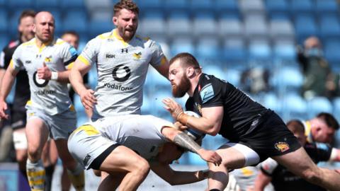 Wasps have still only once beaten Exeter at Sandy Park