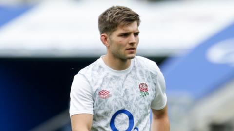 Harry Randall on England duty in July 2021