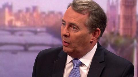 Liam Fox on the Andrew Marr show