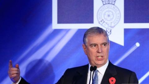 Prince Andrew at a Pitch@Palace event