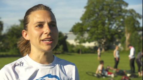 Bex Palmer is part of the Great Britain ultimate frisbee squad competing at the World Games