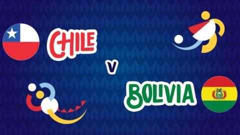 Chile v Bolivia badge graphic