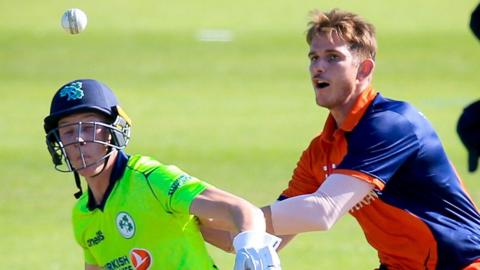 Ireland's Harry Tector and the Netherlands' Fred Klaassen are both in action in the first World Super League contest in Utrecht