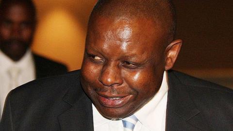 John Hlophe attends the interview of the constitutional court judges at the Walter Sisulu Hall in Kliptown, Soweto on September 20, 2009