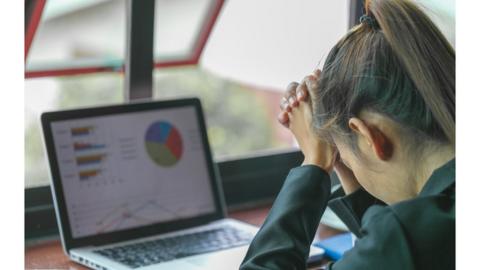 Stock photograph to illustrate long working hours.