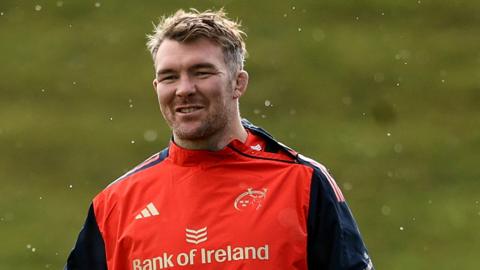 O'Mahony pictured in Munster training