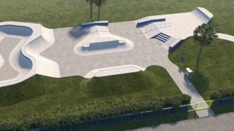 Design for Portishead Wheels and Skate Park