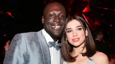 Stormzy and Dua Lipa together in 2018